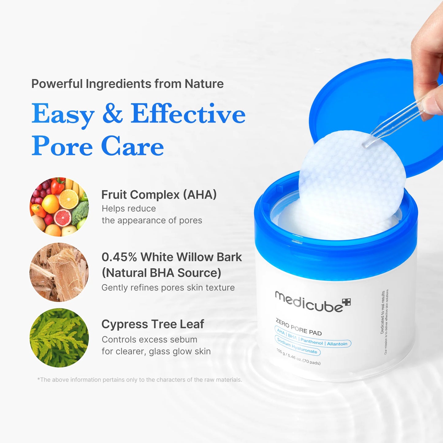 Medicube Zero Pore Pad 2.0 cleansing facial pads