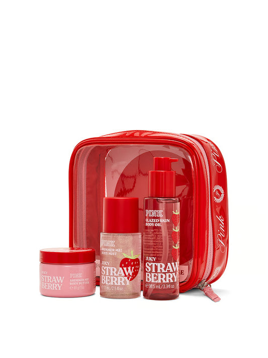 Victoria’s Secret "PINK" Let's Glow Away Shimmer Travel Set