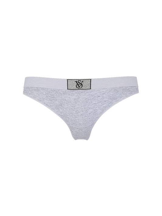 Victoria's Secret Exploded Logo medvilniniai stringai