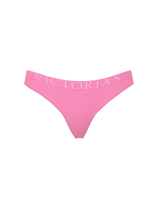 Victoria's Secret Exploded Logo medvilniniai stringai