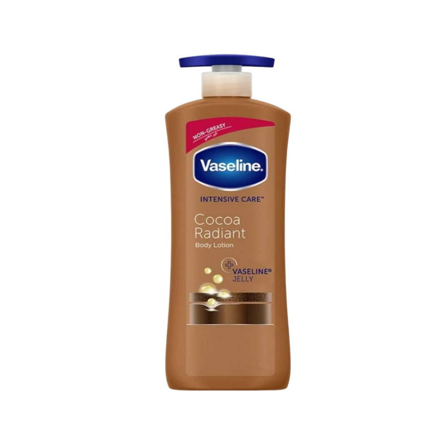 Vaseline Body Lotion Cocoa Radiant lotion 600ml with pump