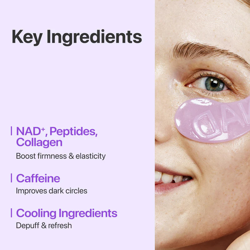 Numbuzin No.9 NAD+ Collagen Under Eye Patches - 5 pāri