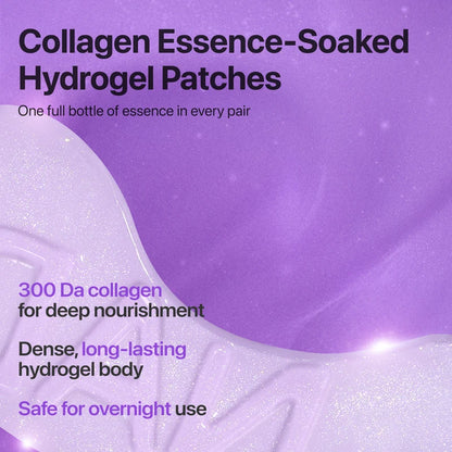 Numbuzin No.9 NAD+ Collagen Under Eye Patches - 5 pāri