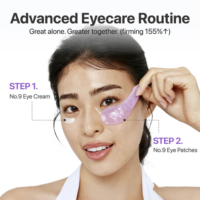 Numbuzin No.9 NAD+ Collagen Under Eye Patches - 5 pāri