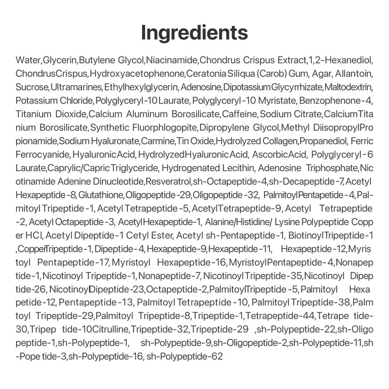 Numbuzin No.9 NAD+ Collagen Under Eye Patches - 5 pāri