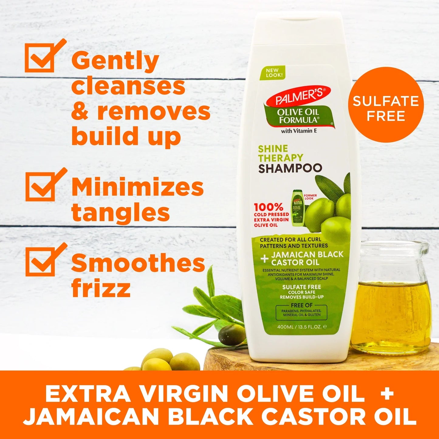 Palmer's Olive Oil shine therapy šampūns