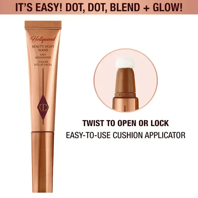 BEAUTY LIGHT WAND Pinkgasm Sunset šķidrais izgaismotājs – Charlotte Tilbury