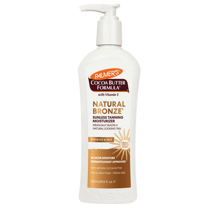 Palmer's Natural Bronze savaiminio įdegio drėkinamasis losjonas