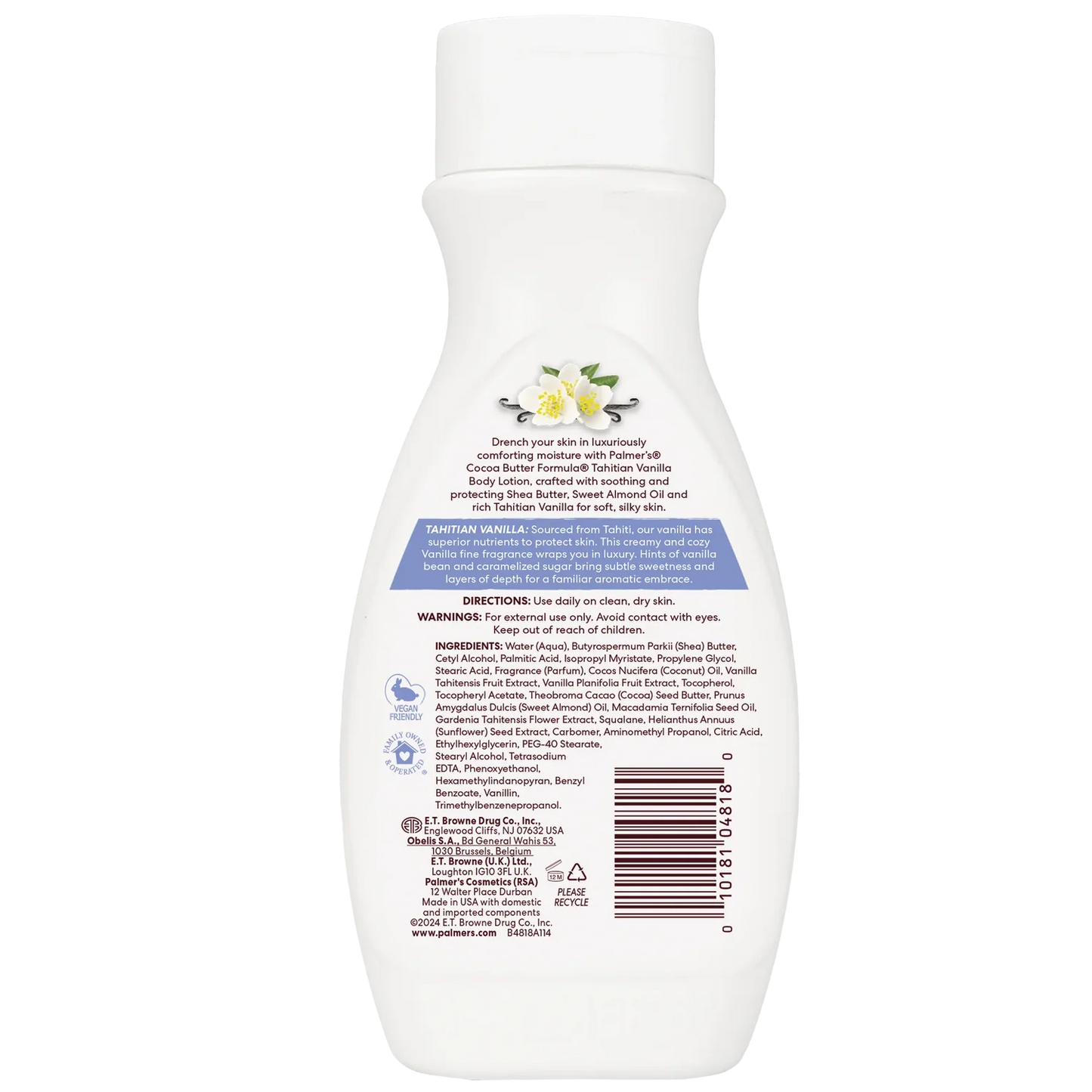 Palmer’s Tahitian vanilės kūno losjonas