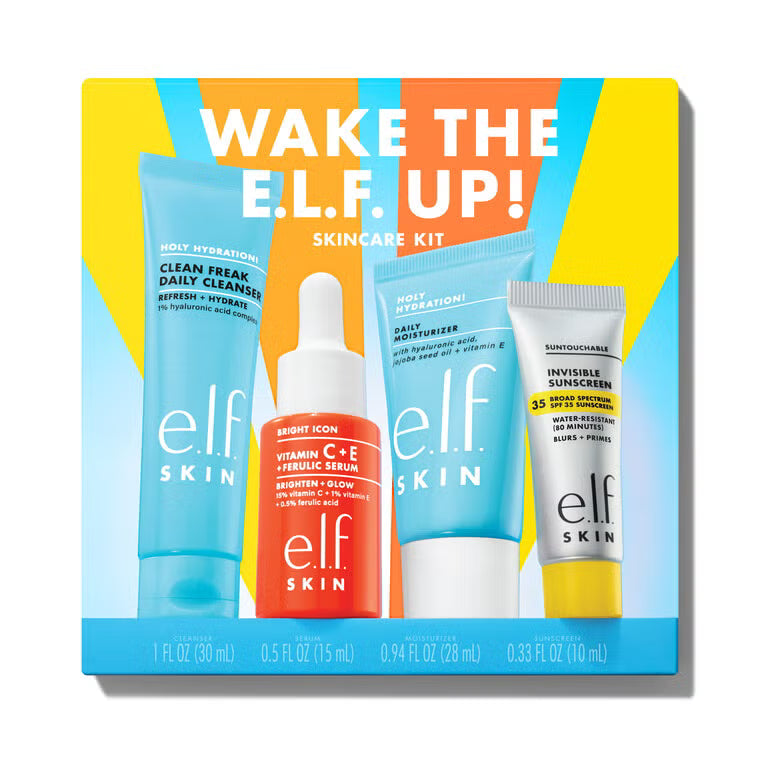 e.l.f. Wake the e.l.f. Up Skincare Kit