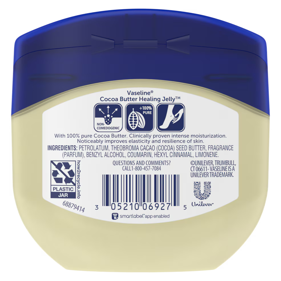 Vaseline Moisturising Jelly Cocoa Butter 450ml balm