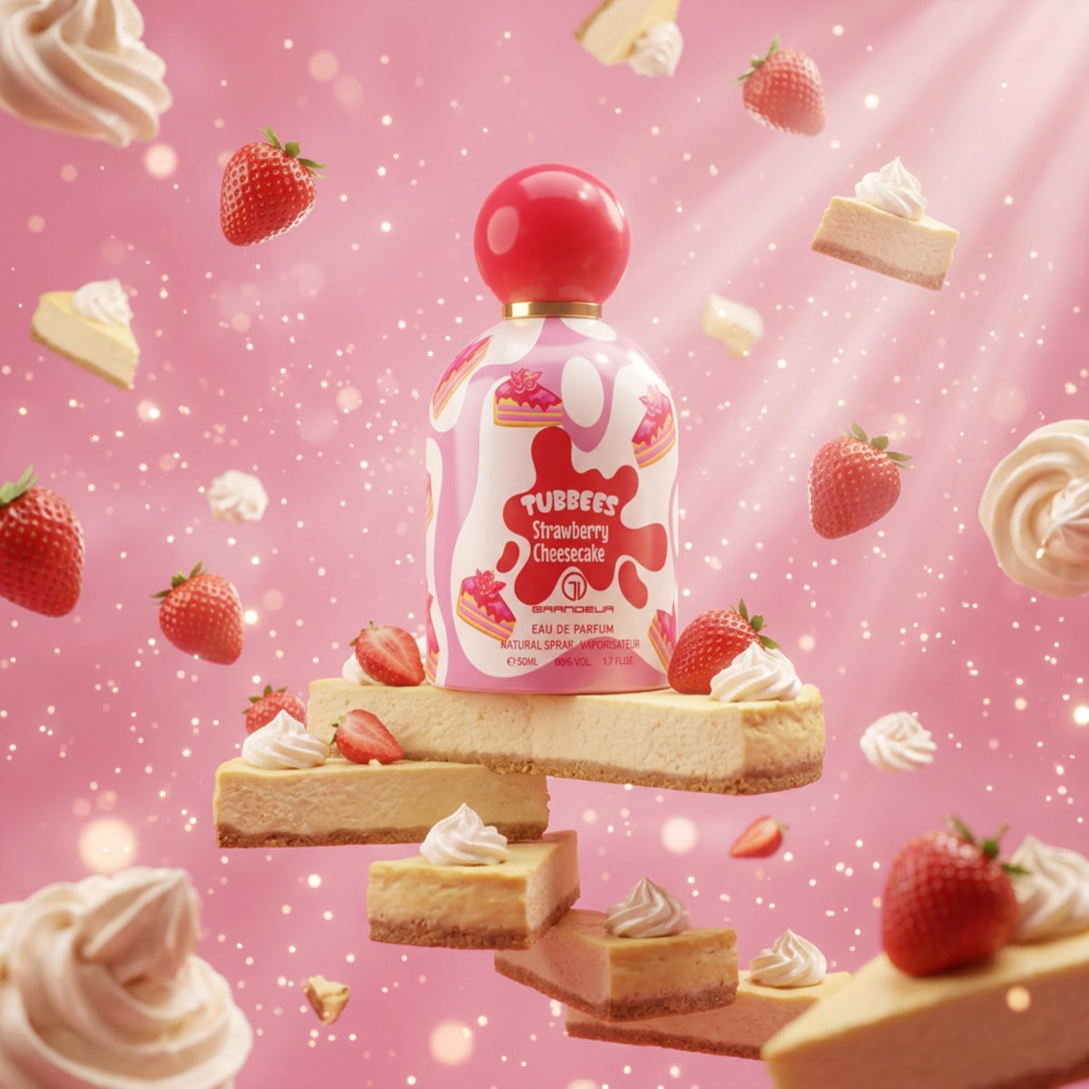 Tubbees Strawberry Cheesecake Eau de Parfum