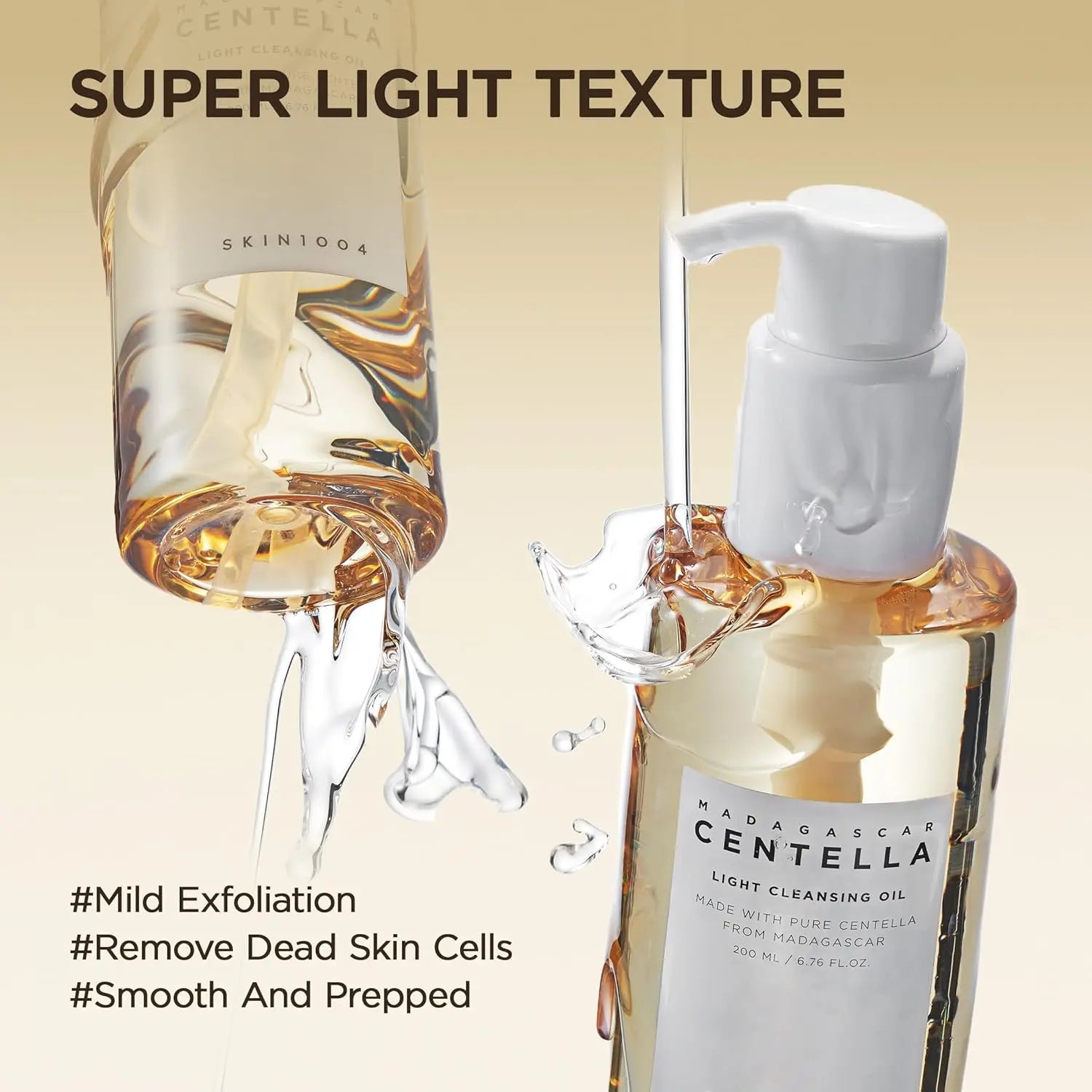 Madagascar Centella viegla attīroša eļļa SKIN1004