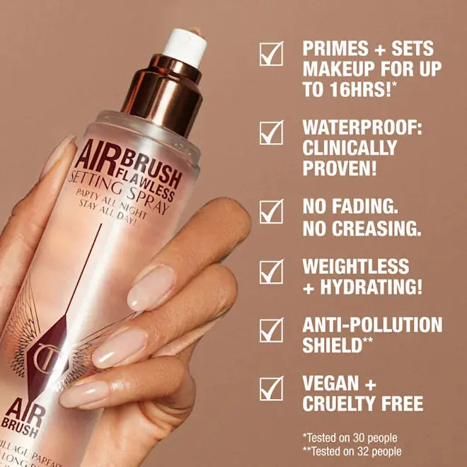 Setting Spray grima fiksators ( 3 tilpumi ) – Charlotte Tilbury