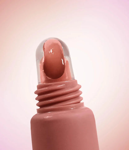 eos „Dewy Lip Shine Dirty Chai“