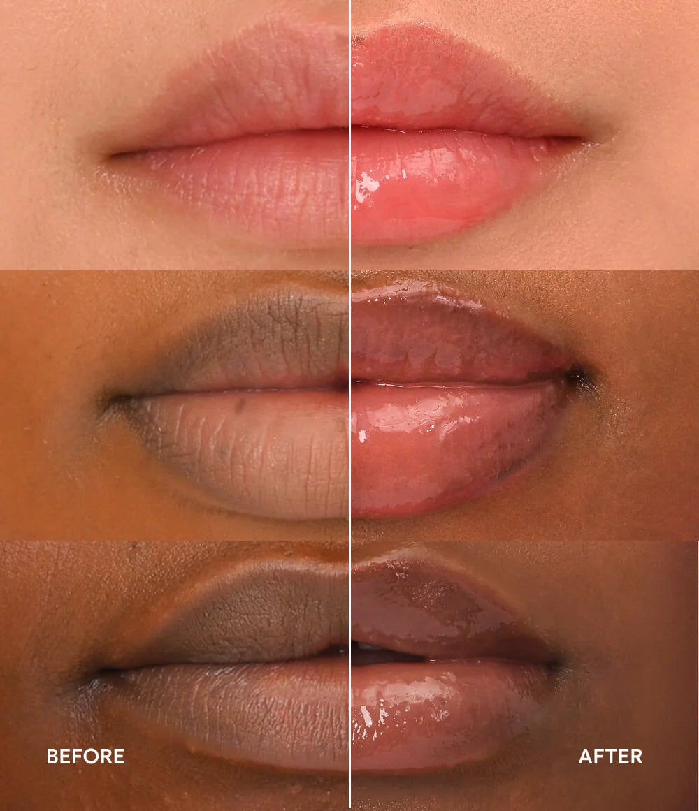 eos Dewy Lip Shine Strawberry Milk