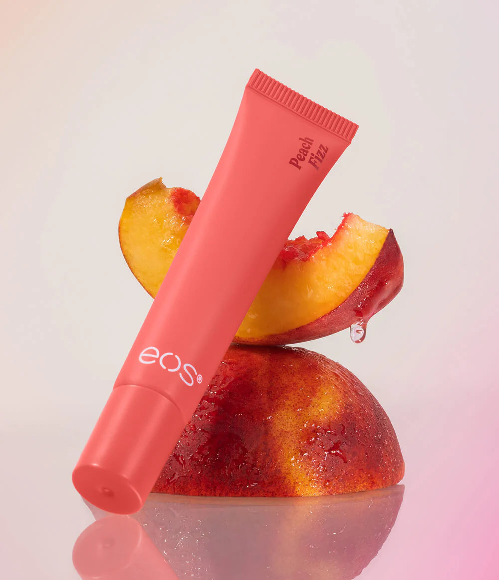 eos Dewy Lip Shine Strawberry Milk