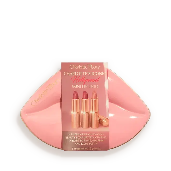 HOLLYWOOD ICONIC mini lūpu trio – Charlotte Tilbury