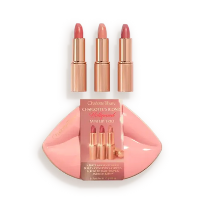 HOLLYWOOD ICONIC mini lūpu trio – Charlotte Tilbury