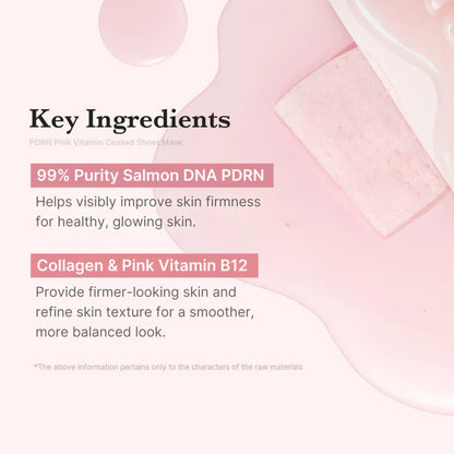 Medicube PDRN Pink Vita Coating Sheet Mask
