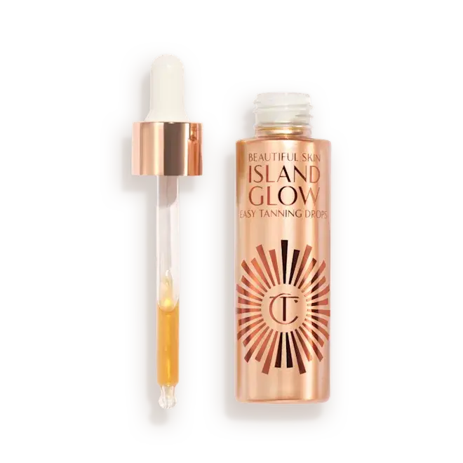 SKIN ISLAND GLOW paštonējošie pilieni ( 2 toņi ) – Charlotte Tilbury
