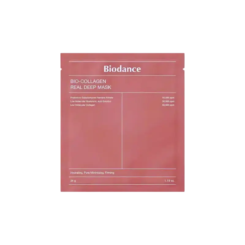 Biodance Bio-Collagen Real Deep Mask hidrogēla sejas maska ar kolagēnu