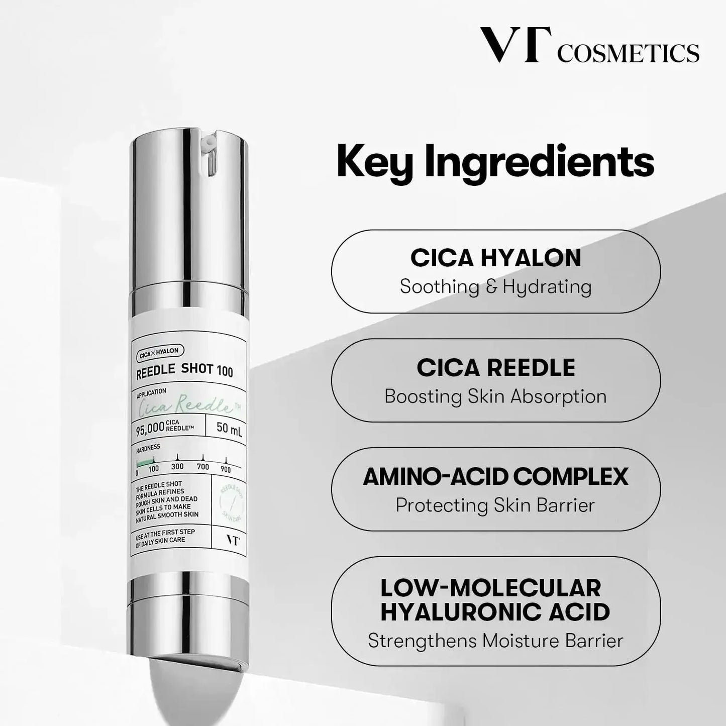 Reedle Shot 100 sejas serums ar mikroadatām – VT Cosmetics