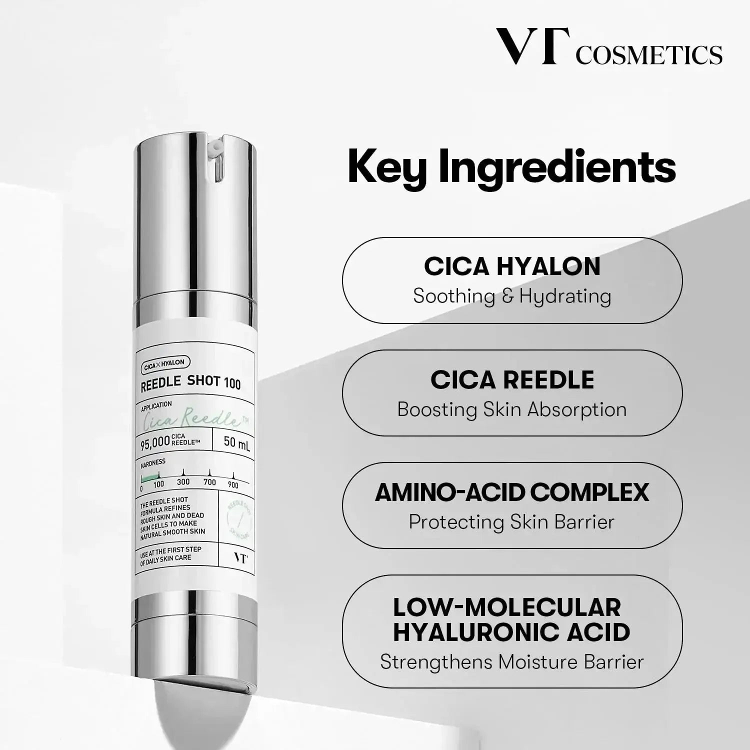 Reedle Shot 100 sejas serums ar mikroadatām – VT Cosmetics