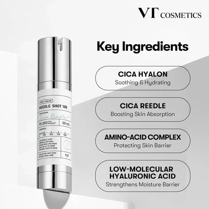 Reedle Shot 100 sejas serums ar mikroadatām – VT Cosmetics