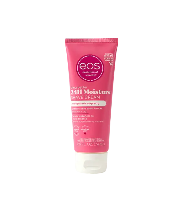 Pomegranate Raspberry travel skūšanās krēms – eos