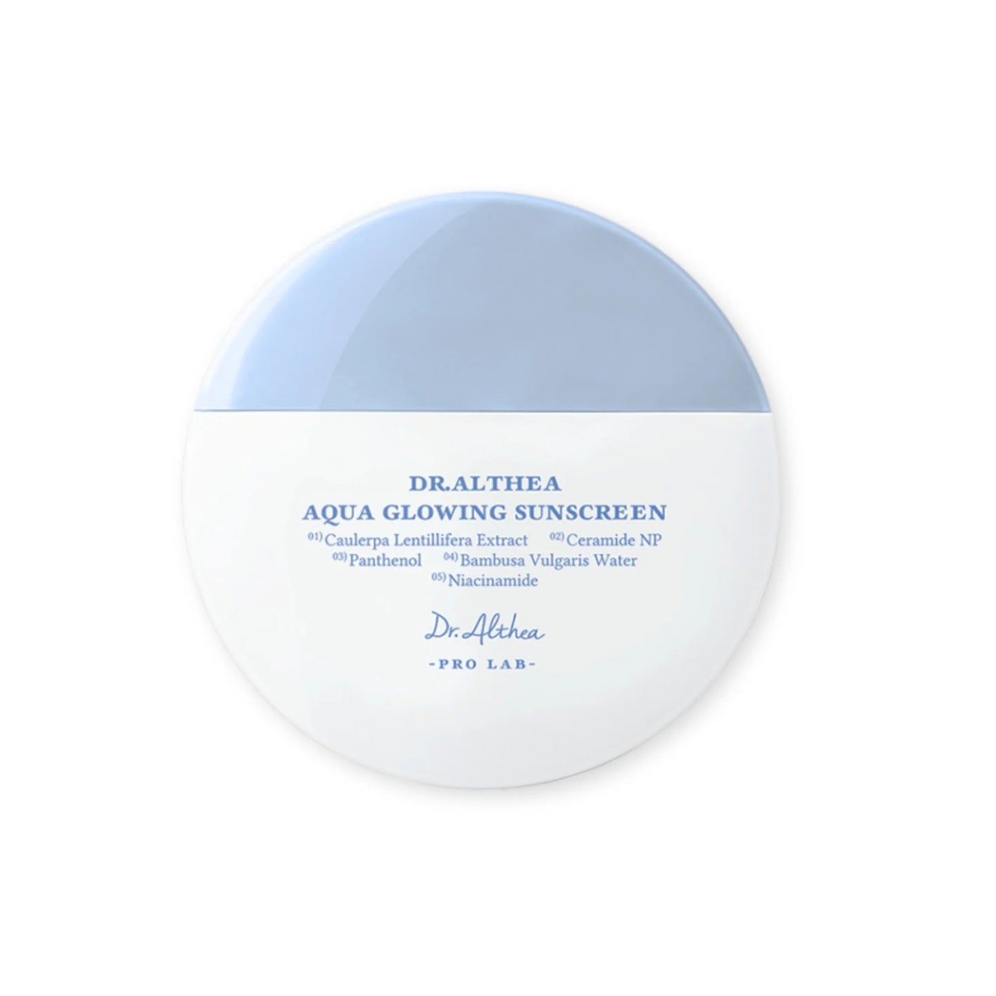 Dr. Althea Aqua Glowing apsauginis kremas SPF50+ PA++++