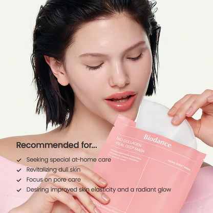 Biodance Bio-Collagen Real Deep Mask hidrogēla sejas maska ar kolagēnu