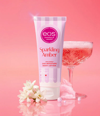EOS Sparkling Amber Travel Body Lotion