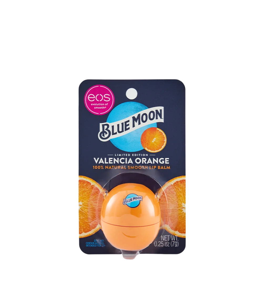 EOS Valencia Orange Blue Moon Lip Balm