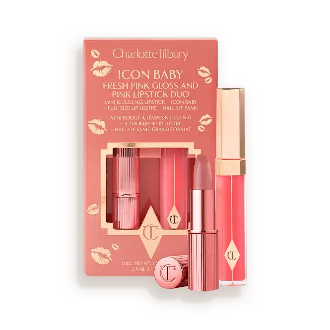 ICON BABY lūpu krāsas & spīduma DUO – Charlotte Tilbury