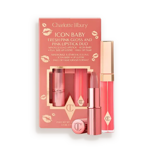 ICON BABY lūpu krāsas & spīduma DUO – Charlotte Tilbury