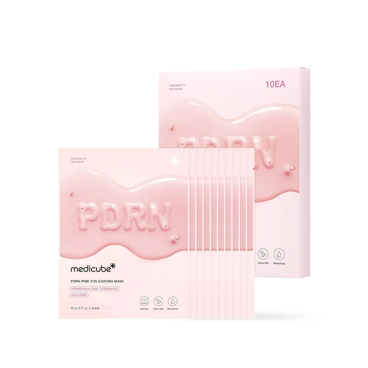 Medicube PDRN Pink Vita Coating Sheet Mask