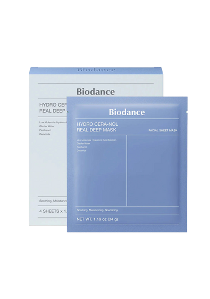 Biodance Hydro Cera-nol Real Deep Mask intensīvi mitrinoša hidrogēla sejas maska