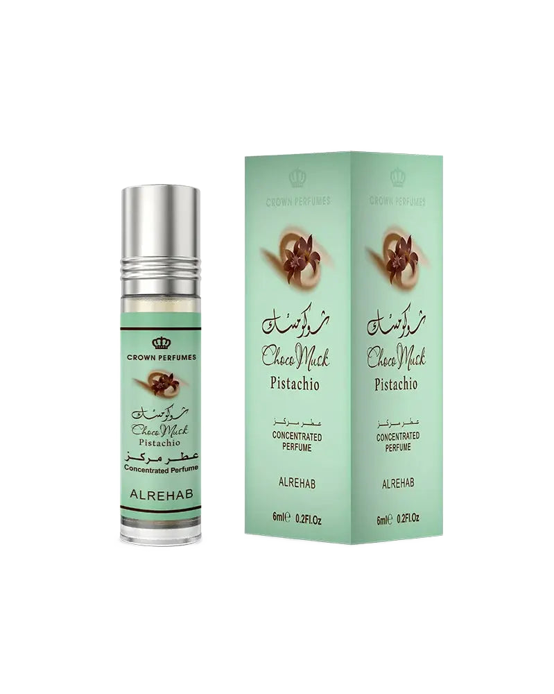Choco Musk Pistachio parfimēta eļla Al Rehab