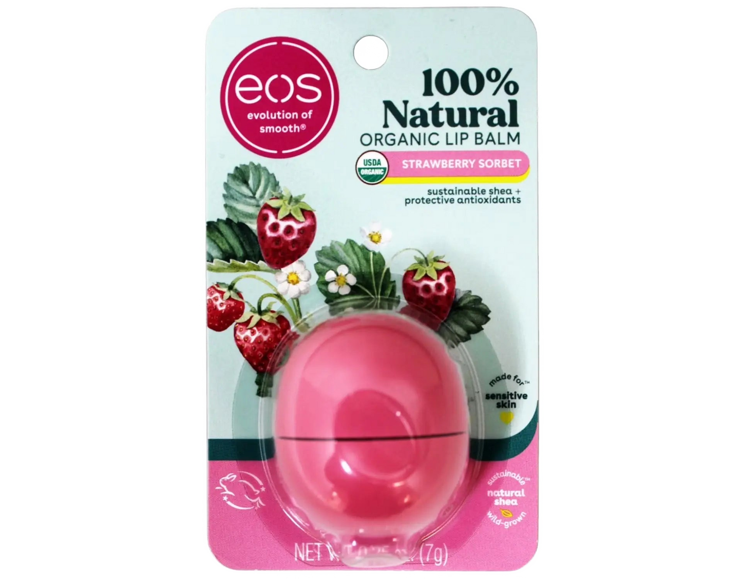 Strawberry Sorbet lūpu balzams – eos