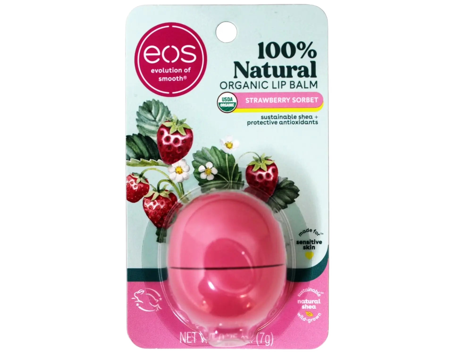 Strawberry Sorbet lūpu balzams – eos