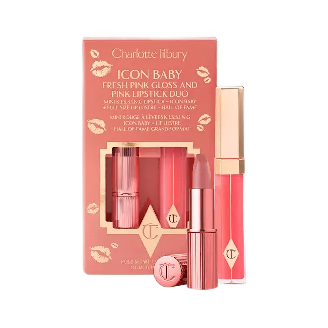 ICON BABY lūpu krāsas & spīduma DUO – Charlotte Tilbury