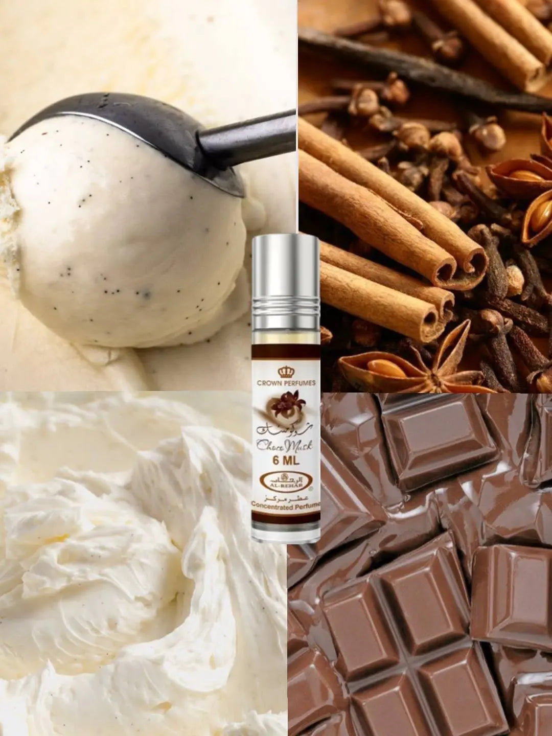 Choco Musk parfimēta eļļa Al Rehab