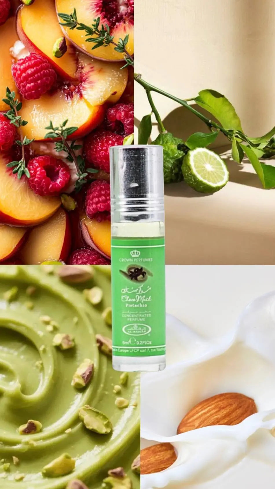 Choco Musk Pistachio parfimēta eļla Al Rehab