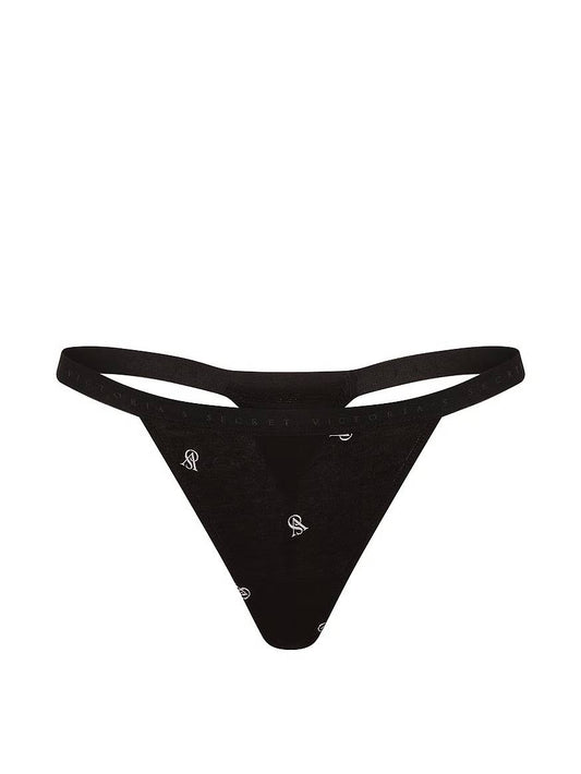 Victoria's Secret Exploded Logo medvilniniai stringai
