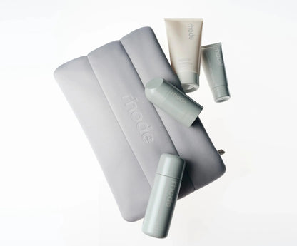 THE RHODE KIT essential skincare bundle by Rhode - complete set of skincare must-haves in bubble bag with best-selling products