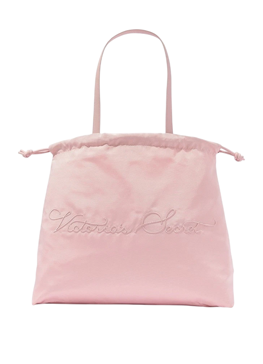 Victoria’s Secret PINK Cinched Satin Tote Bag