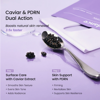 Biodance Rejuvenating Caviar PDRN Real Deep Mask hidrogēla sejas maska