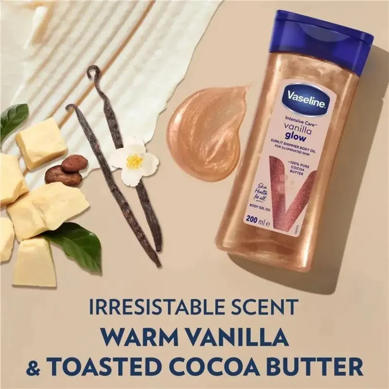 Vaseline Vanilla Glow Body Oil 200 ml